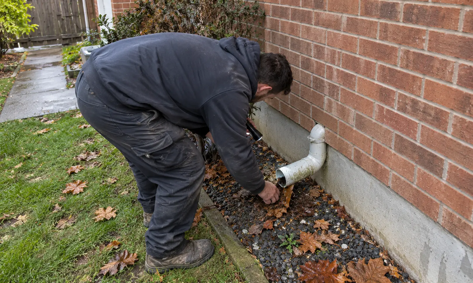Sump pump inspection