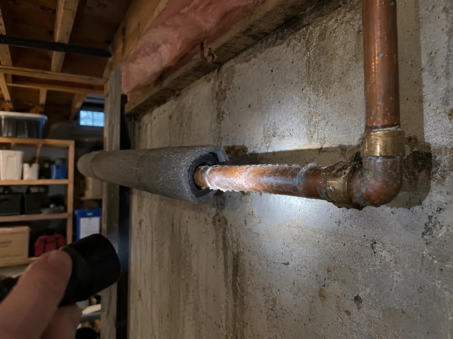 frozen water pipes burlington