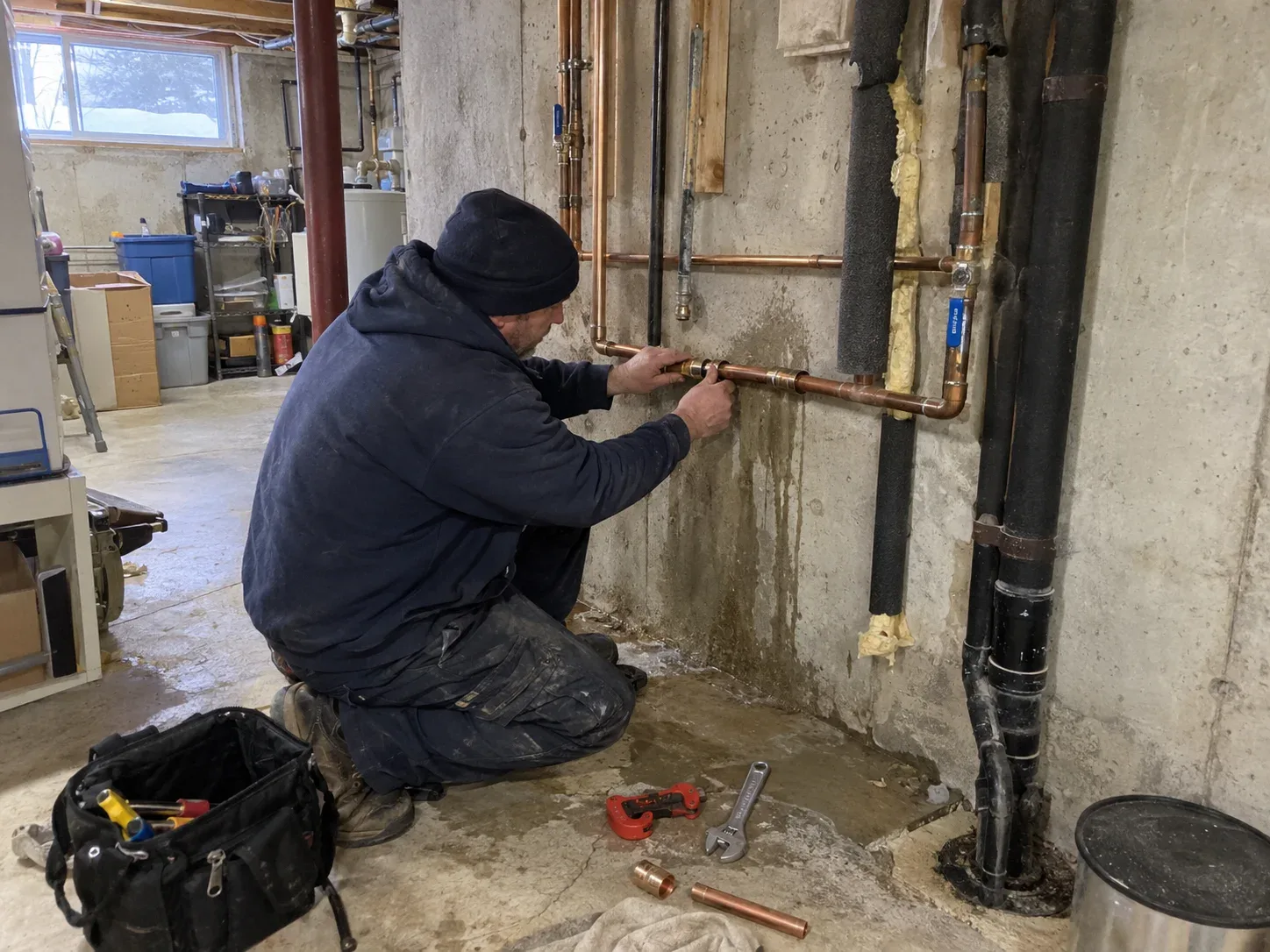 Burst pipe repair Burlington